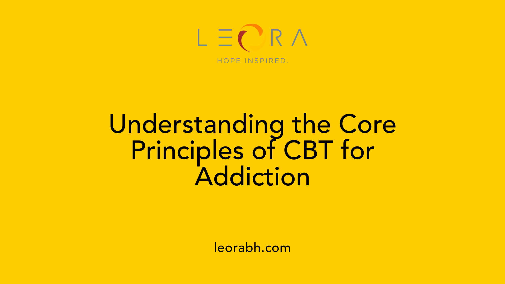 Understanding the Core Principles of CBT for Addiction