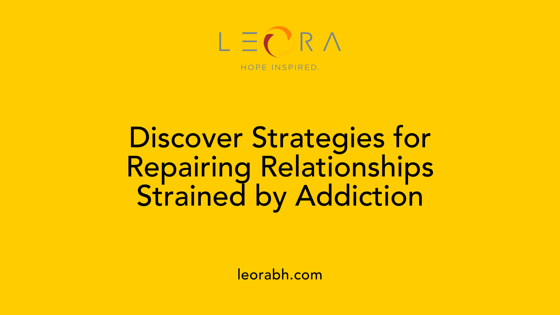 Discover Strategies for Repairing Relationships Strained by Addiction