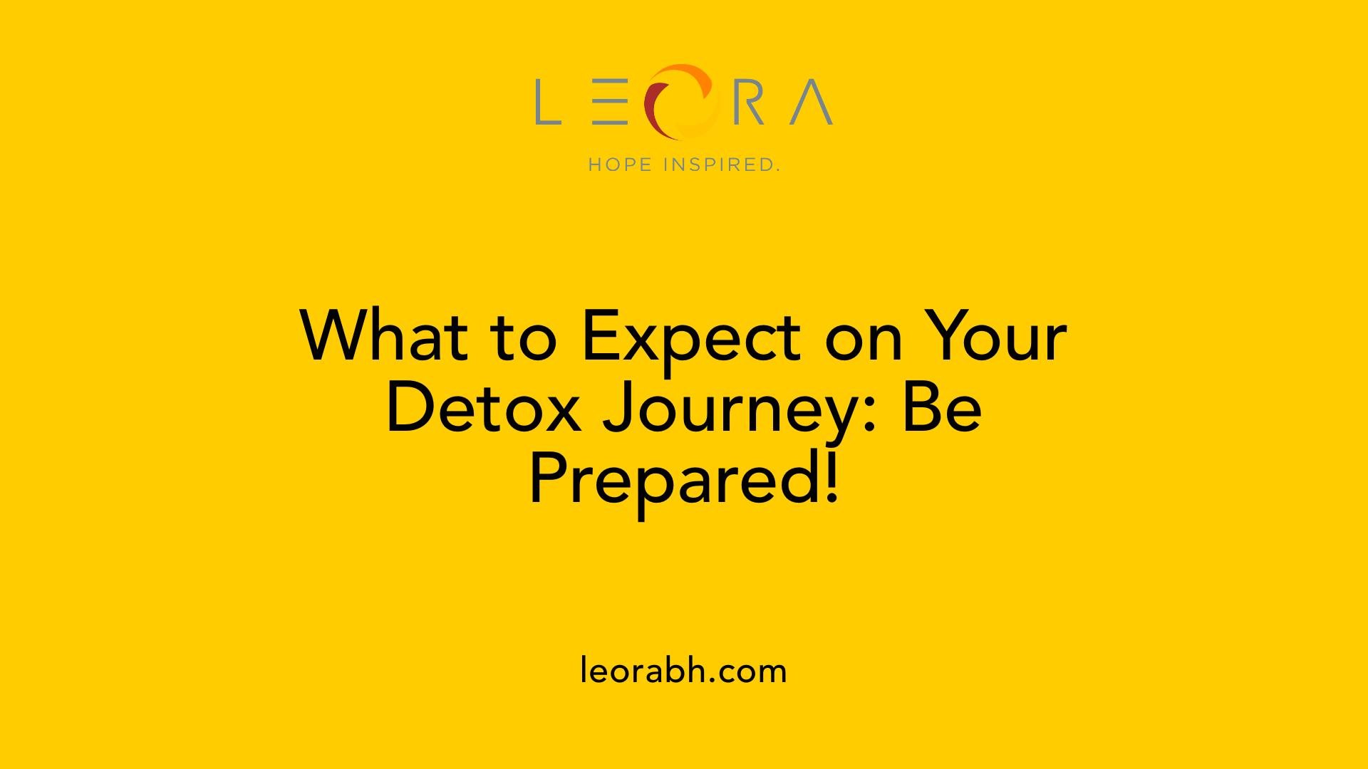 What to Expect on Your Detox Journey: Be Prepared!