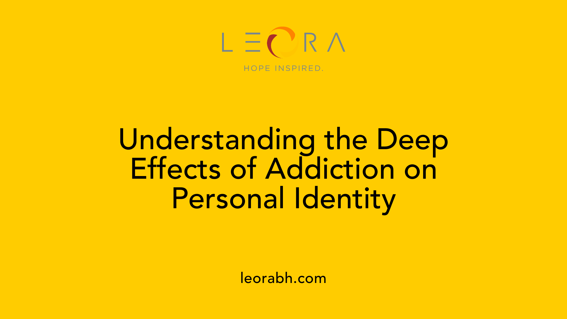 Understanding the Deep Effects of Addiction on Personal Identity