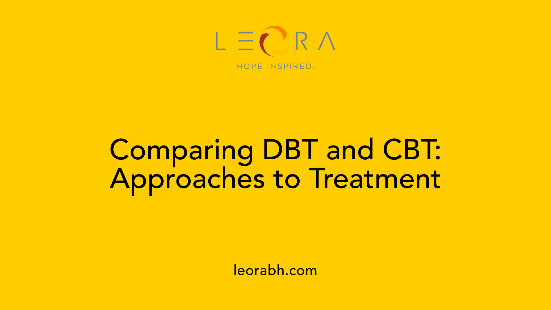 Comparing DBT and CBT: Approaches to Treatment