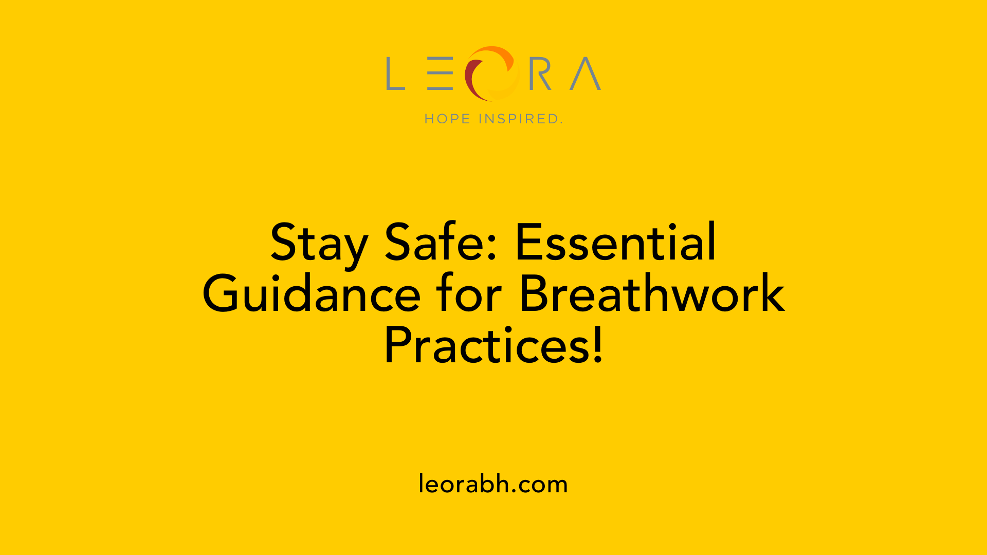 Stay Safe: Essential Guidance for Breathwork Practices!
