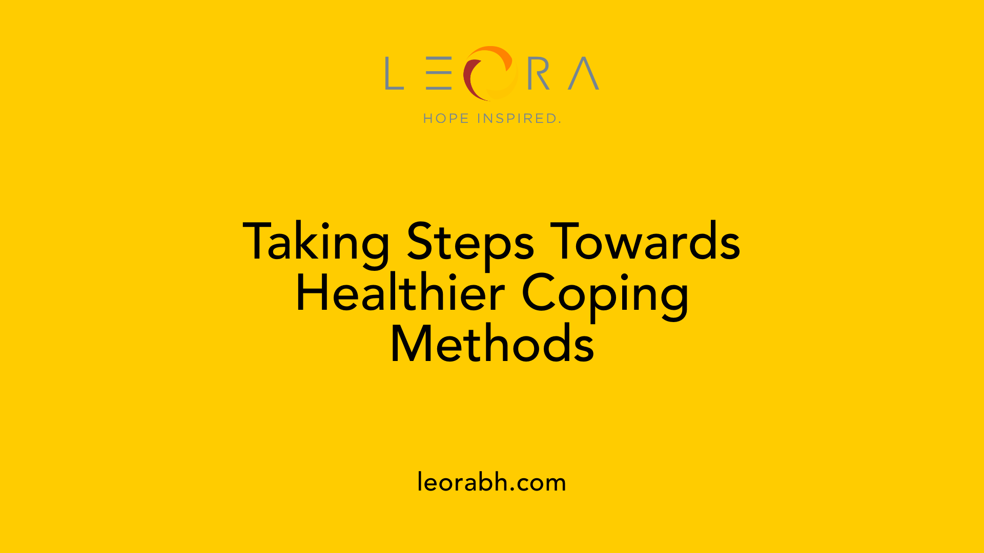 Taking Steps Towards Healthier Coping Methods