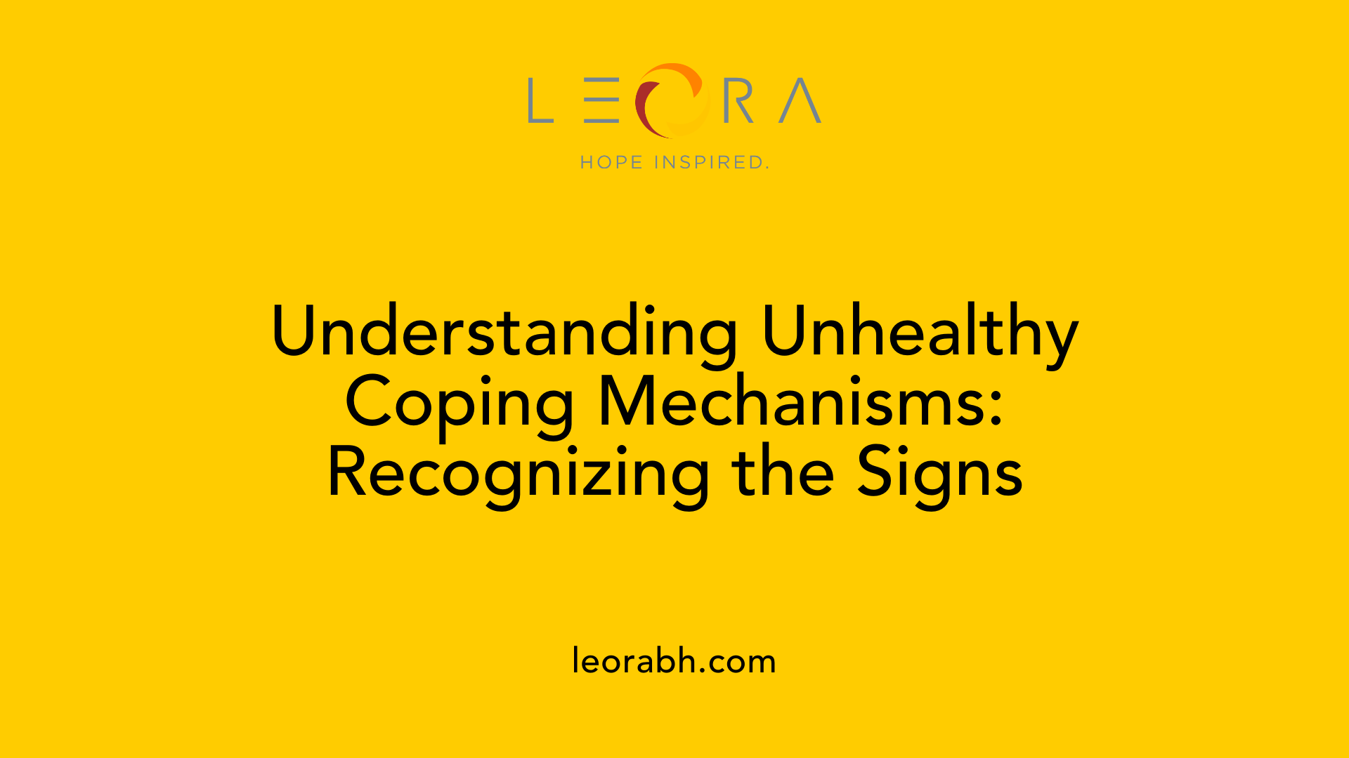 Understanding Unhealthy Coping Mechanisms: Recognizing the Signs