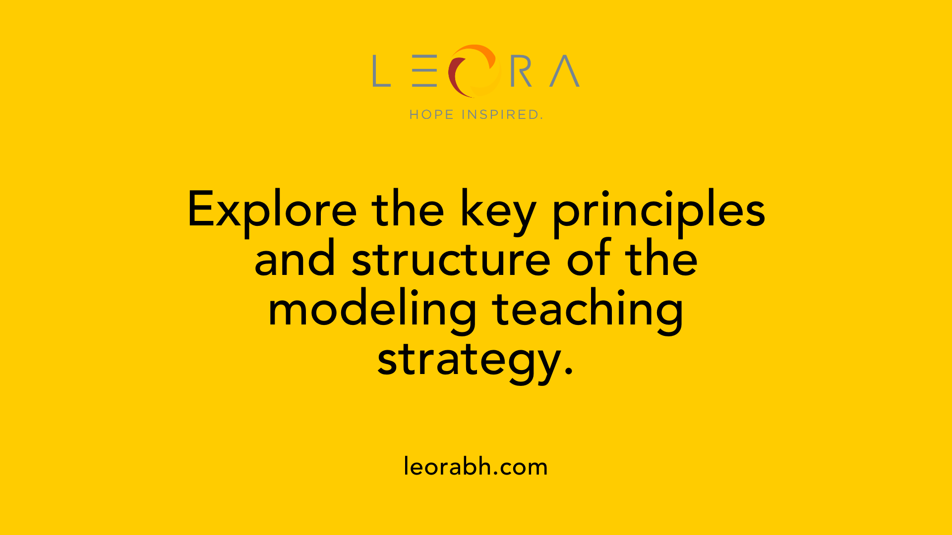Explore the key principles and structure of the modeling teaching strategy.