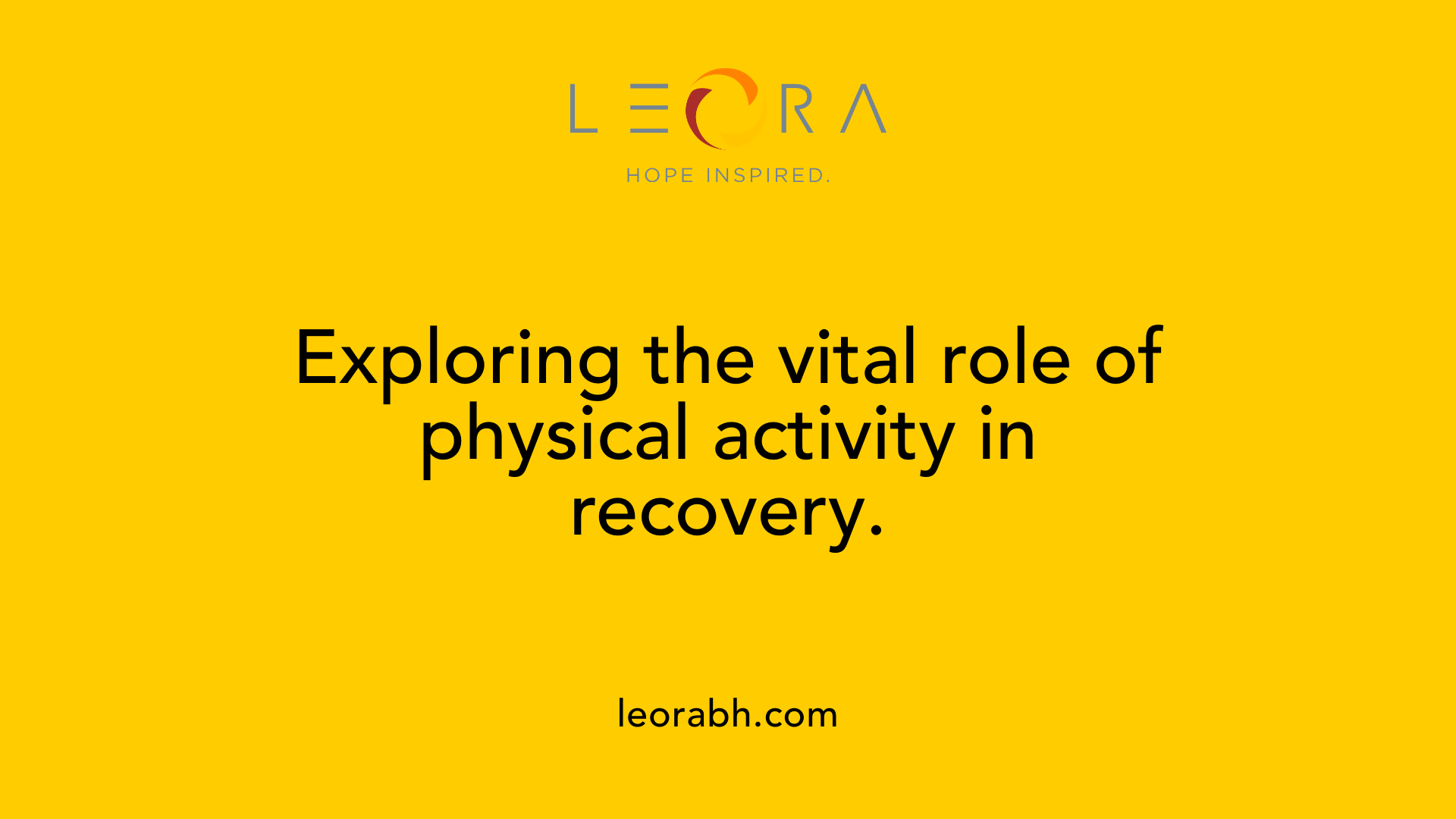 Exploring the vital role of physical activity in recovery.