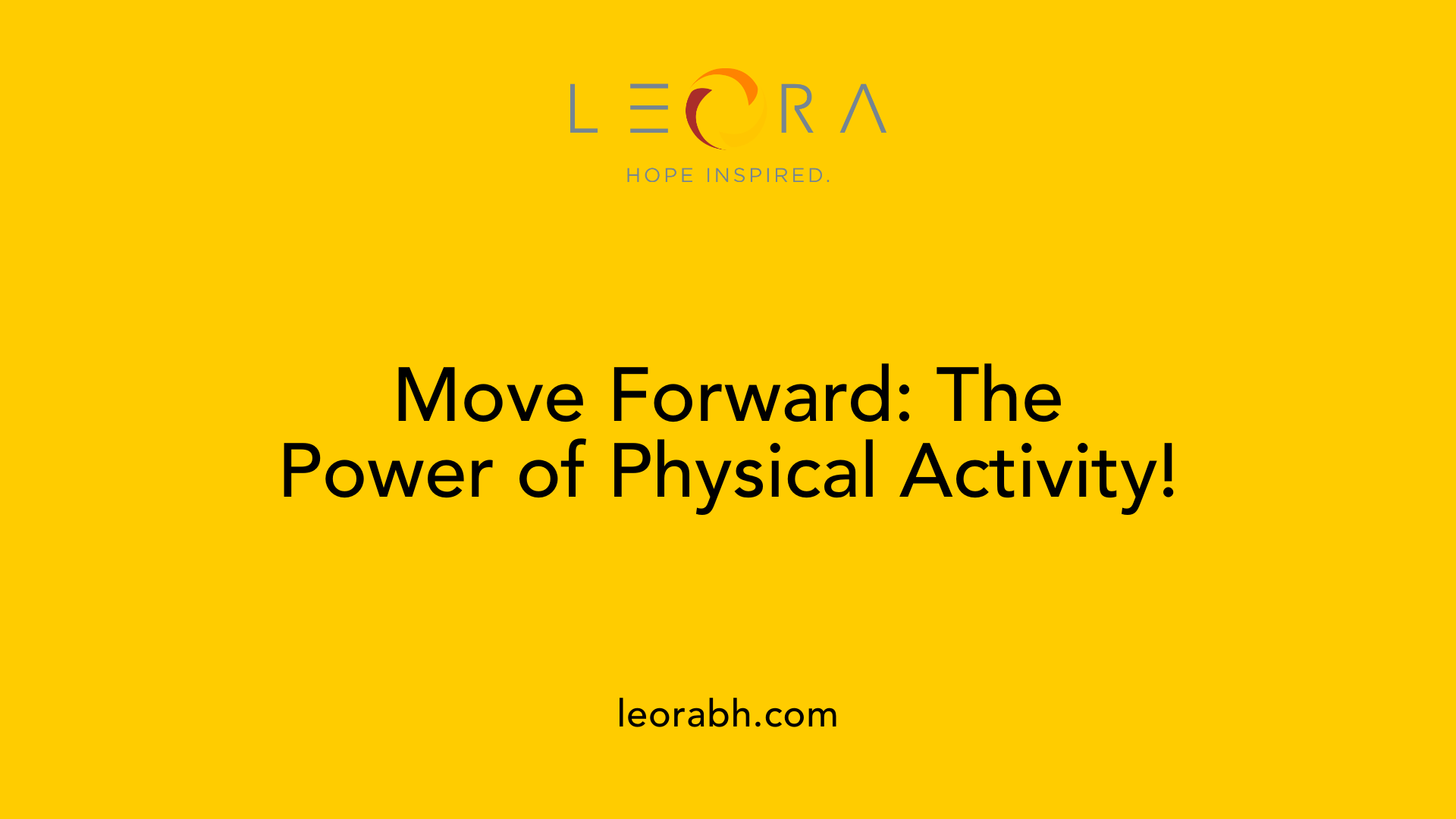 Move Forward: The Power of Physical Activity!