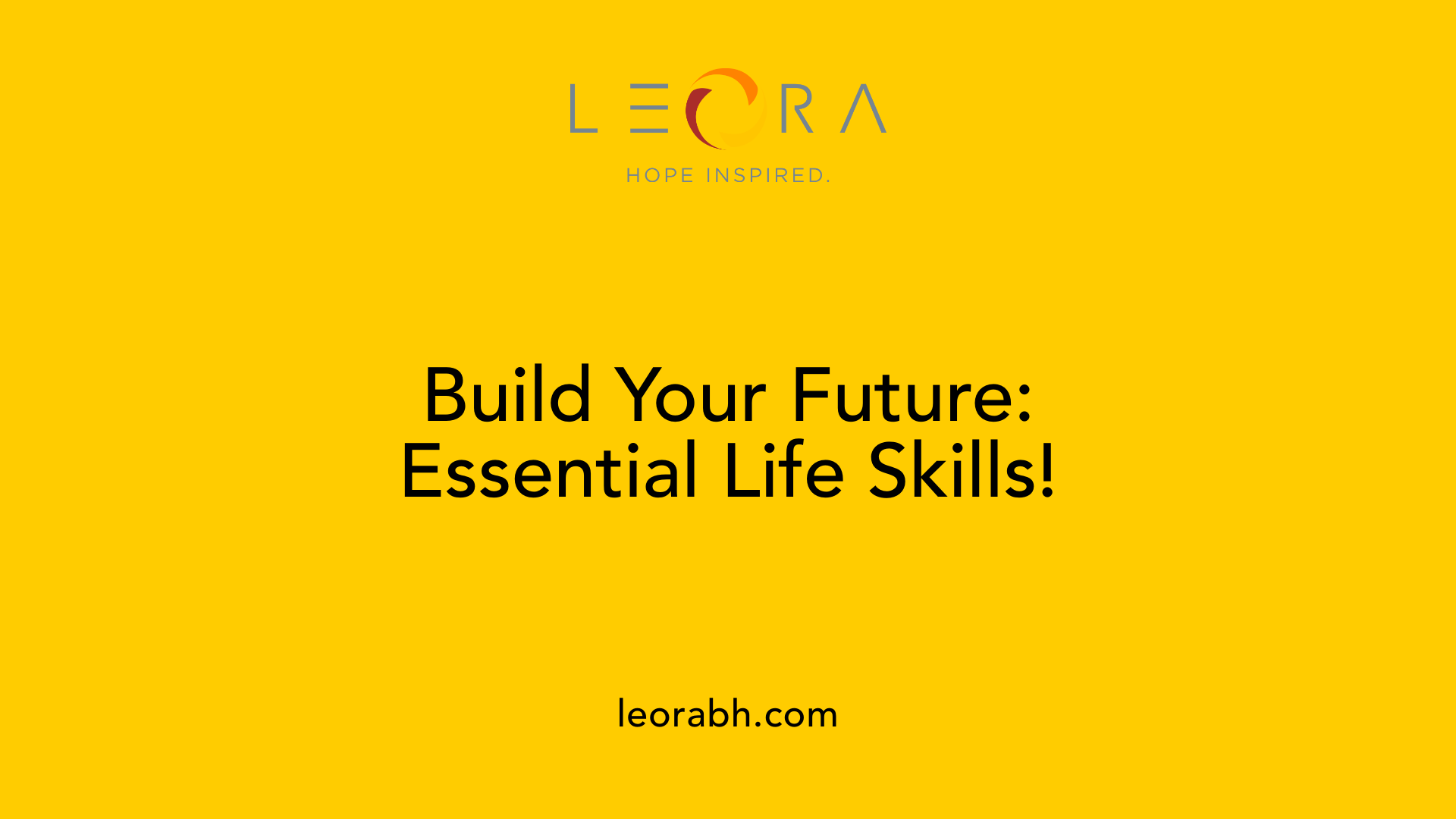 Build Your Future: Essential Life Skills!