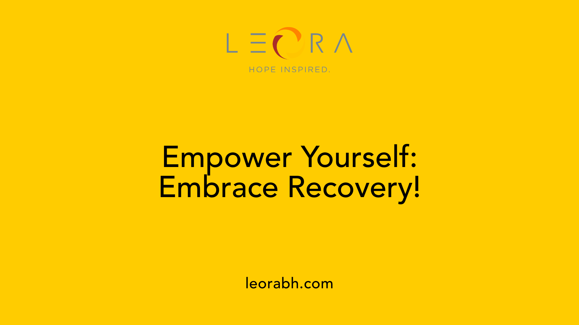 Empower Yourself: Embrace Recovery!