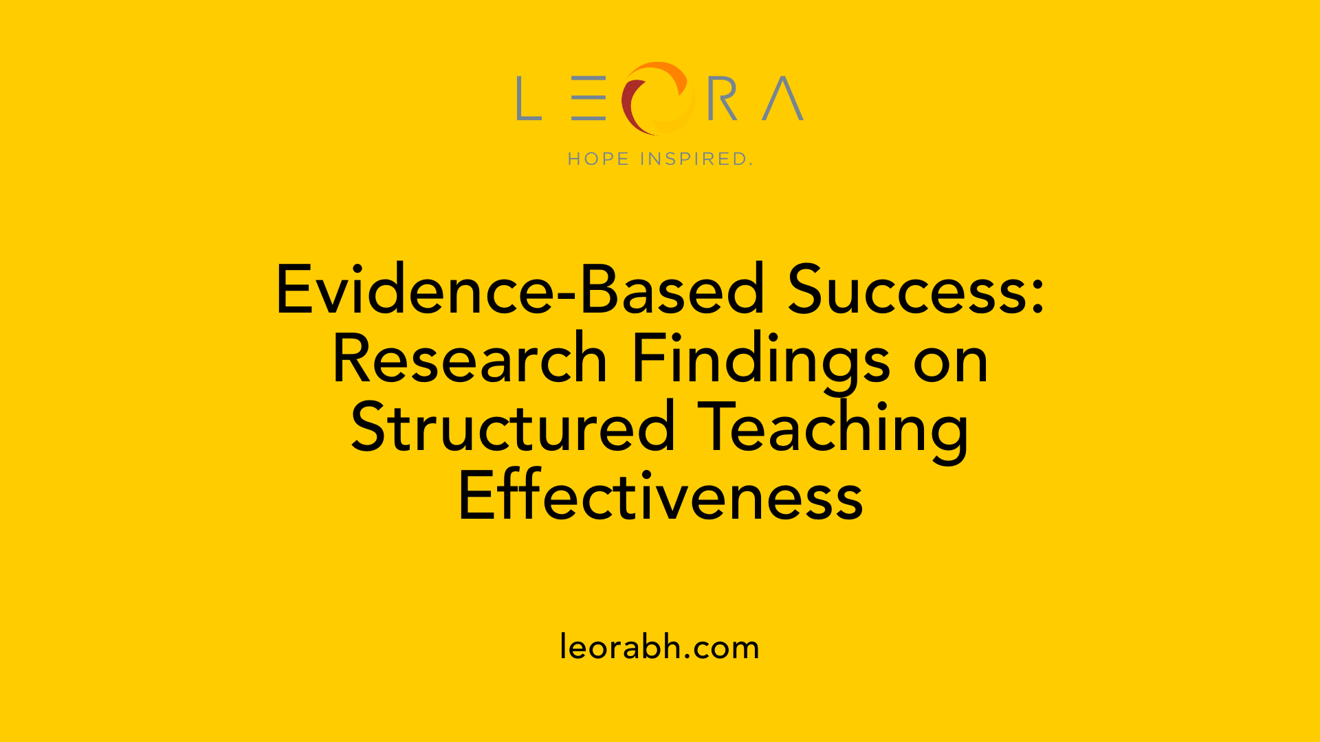 Evidence-Based Success: Research Findings on Structured Teaching Effectiveness