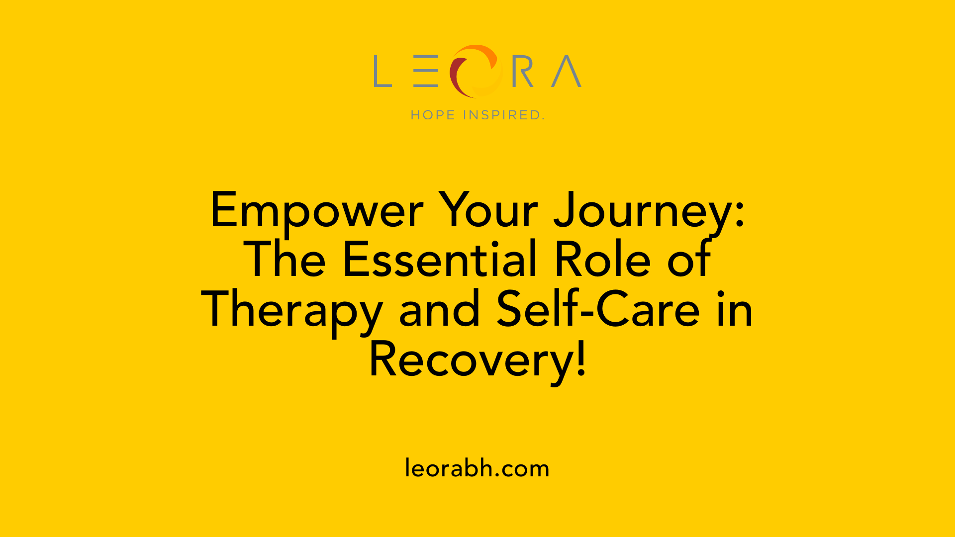 Empower Your Journey: The Essential Role of Therapy and Self-Care in Recovery!