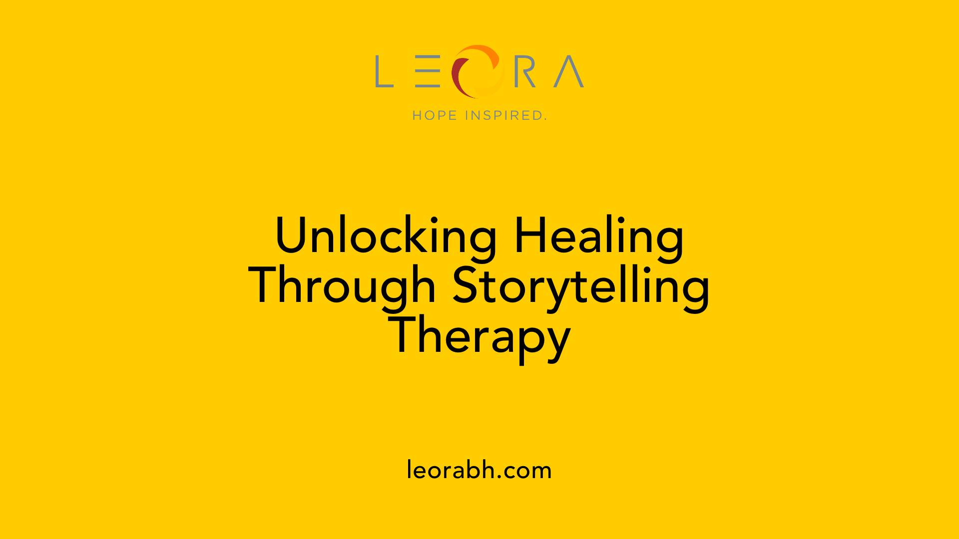Unlocking Healing Through Storytelling Therapy