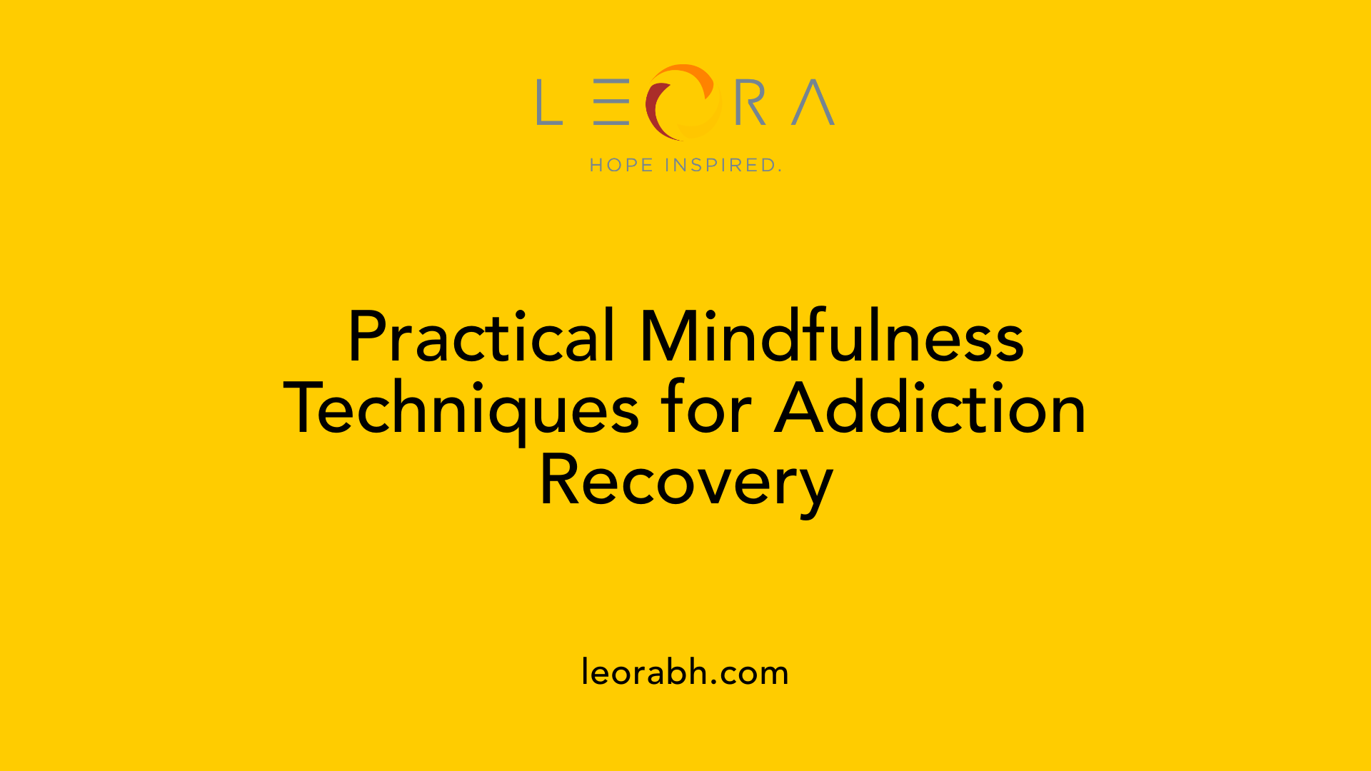 Practical Mindfulness Techniques for Addiction Recovery