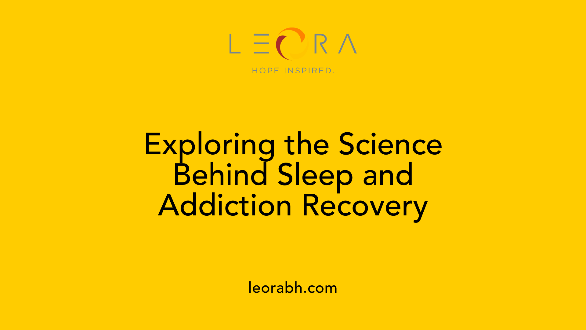 Exploring the Science Behind Sleep and Addiction Recovery