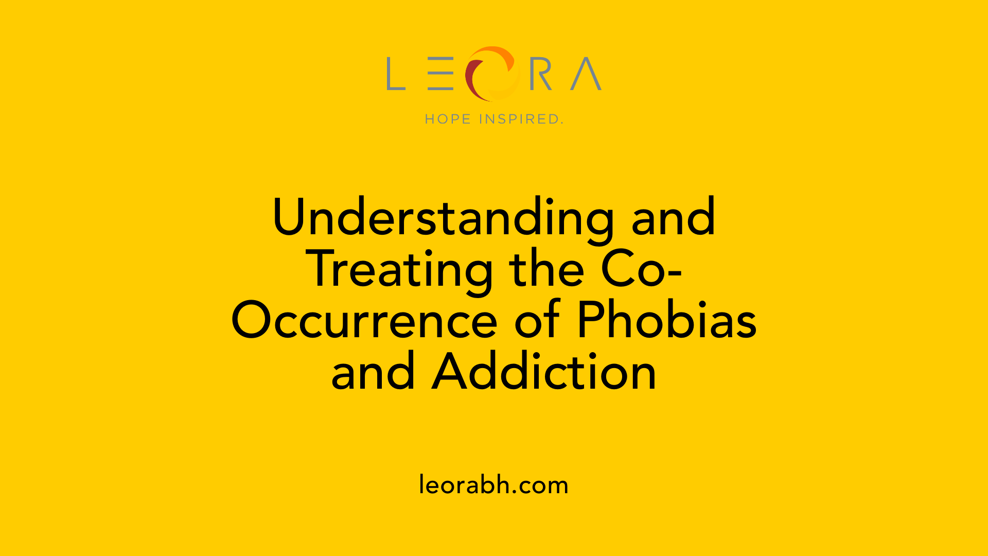 Understanding and Treating the Co-Occurrence of Phobias and Addiction