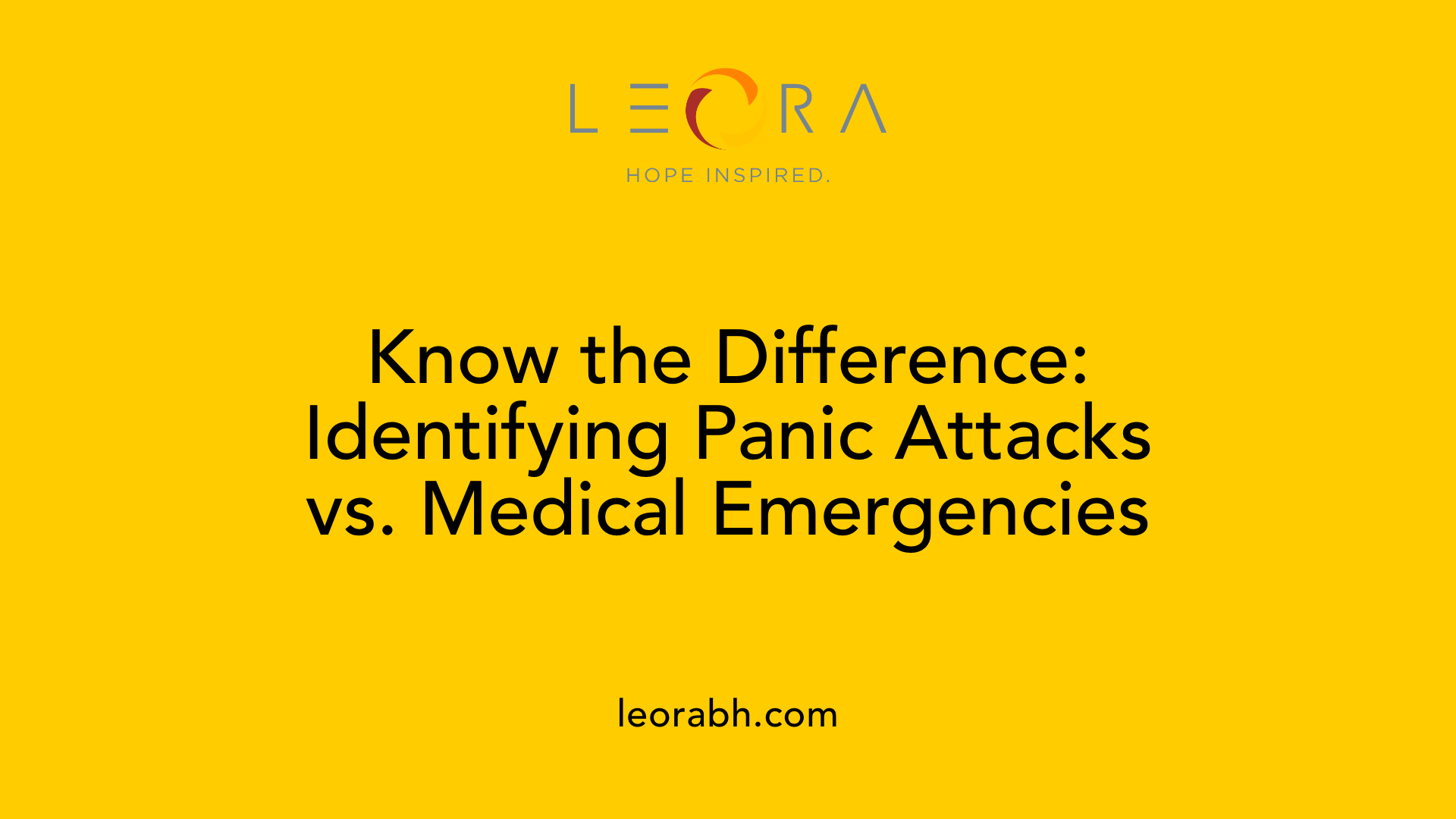 Know the Difference: Identifying Panic Attacks vs. Medical Emergencies