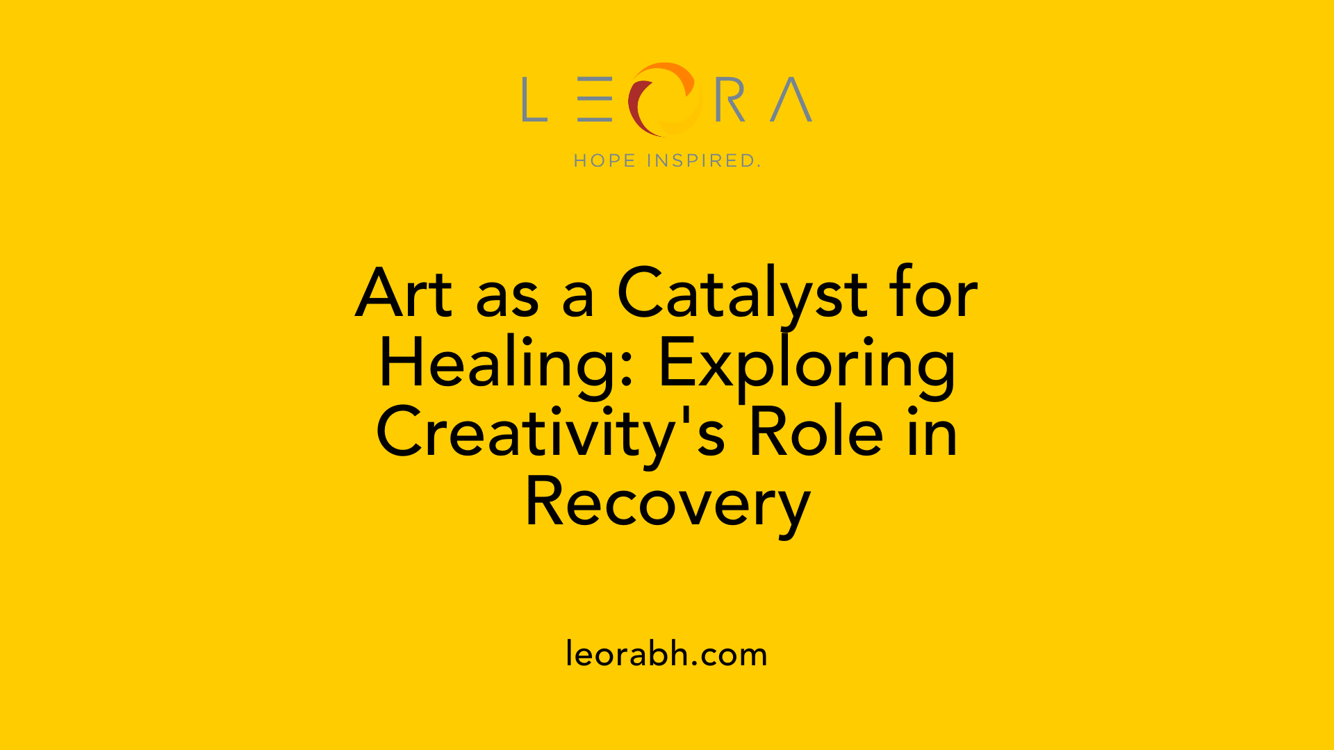 Art as a Catalyst for Healing: Exploring Creativity's Role in Recovery