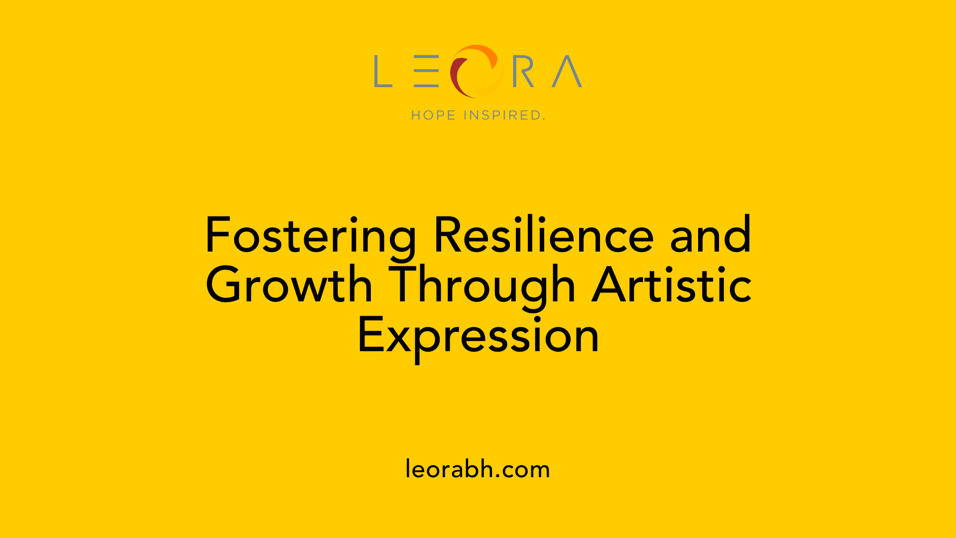 Fostering Resilience and Growth Through Artistic Expression