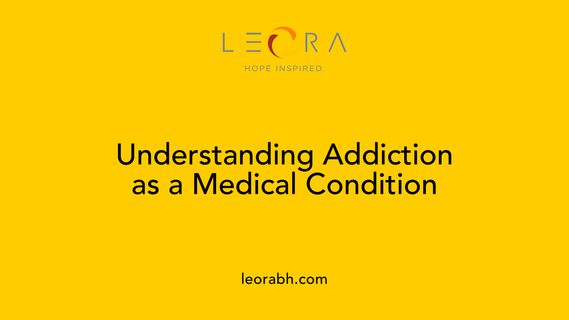 Understanding Addiction as a Medical Condition
