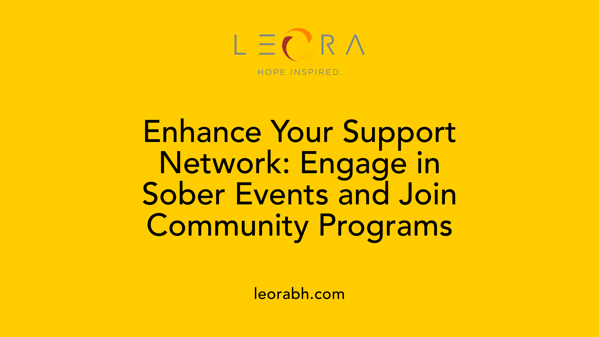 Enhance Your Support Network: Engage in Sober Events and Join Community Programs