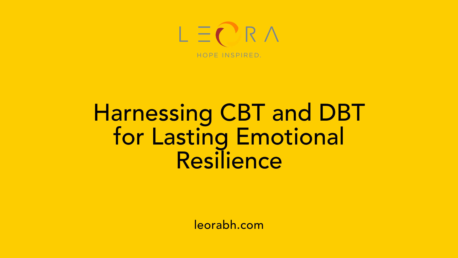 Harnessing CBT and DBT for Lasting Emotional Resilience