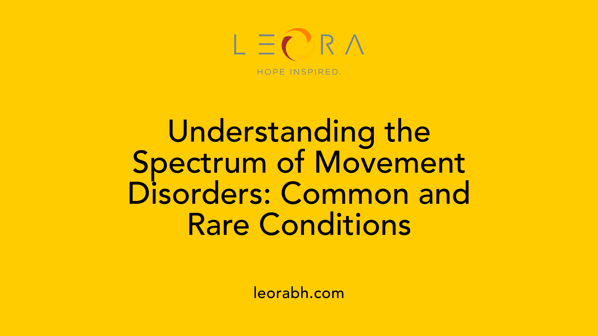 Understanding the Spectrum of Movement Disorders: Common and Rare Conditions