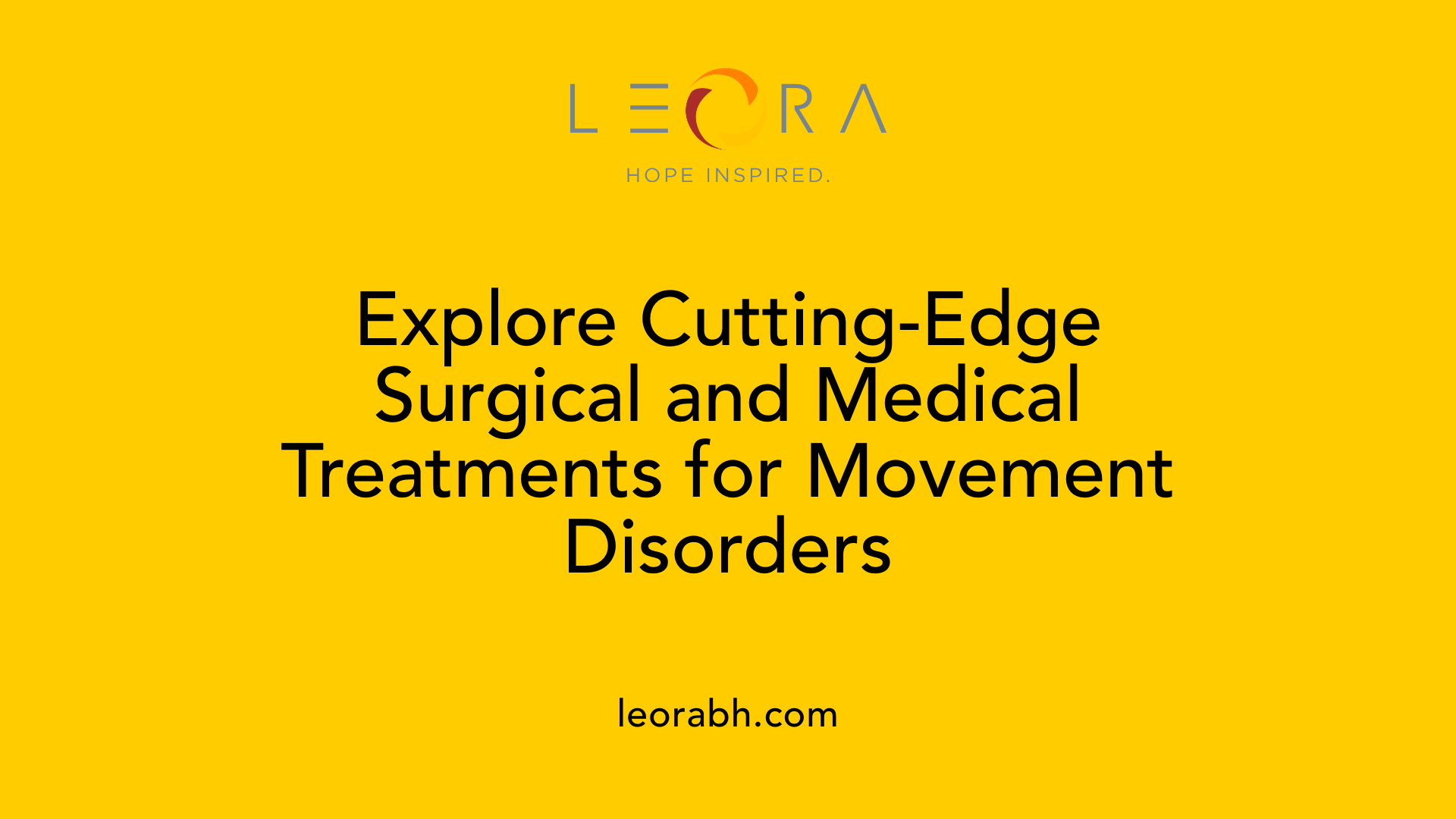 Explore Cutting-Edge Surgical and Medical Treatments for Movement Disorders