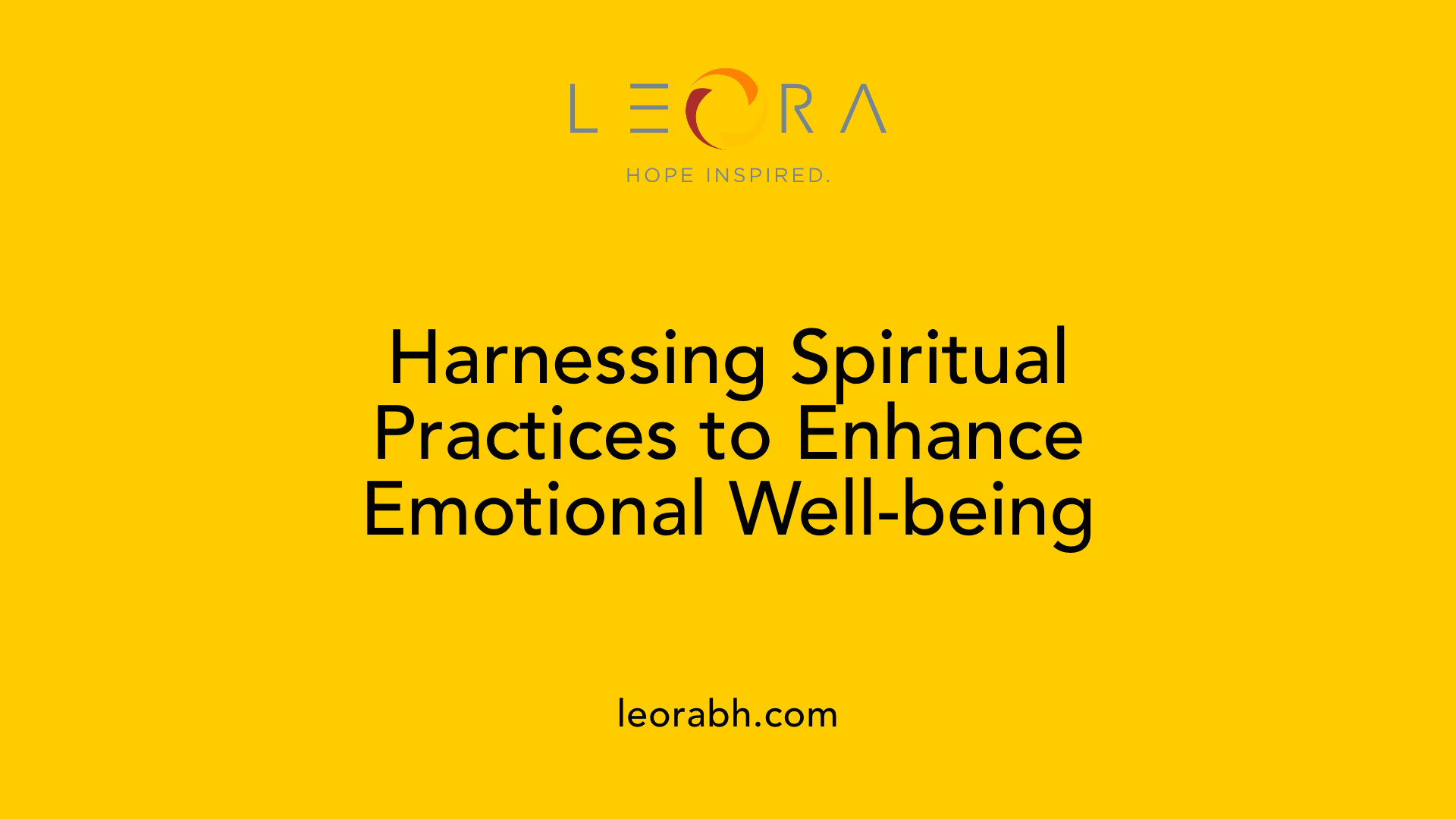 Harnessing Spiritual Practices to Enhance Emotional Well-being