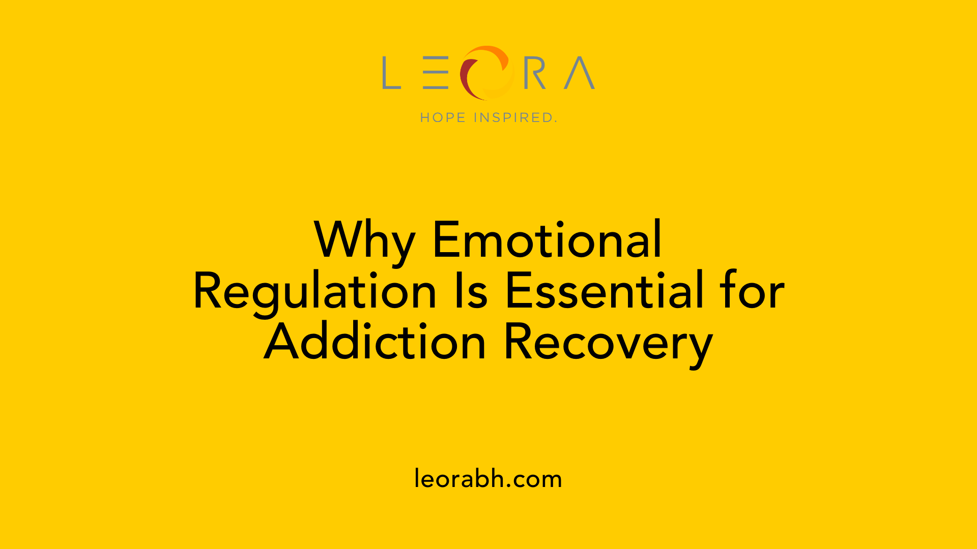 Why Emotional Regulation Is Essential for Addiction Recovery