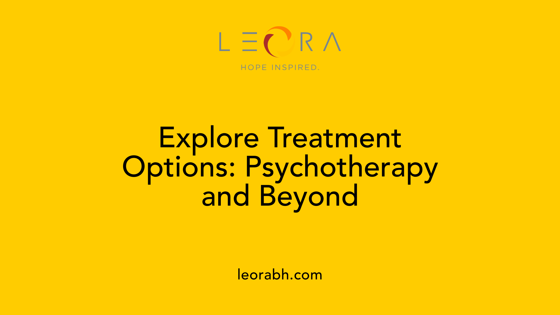 Explore Treatment Options: Psychotherapy and Beyond