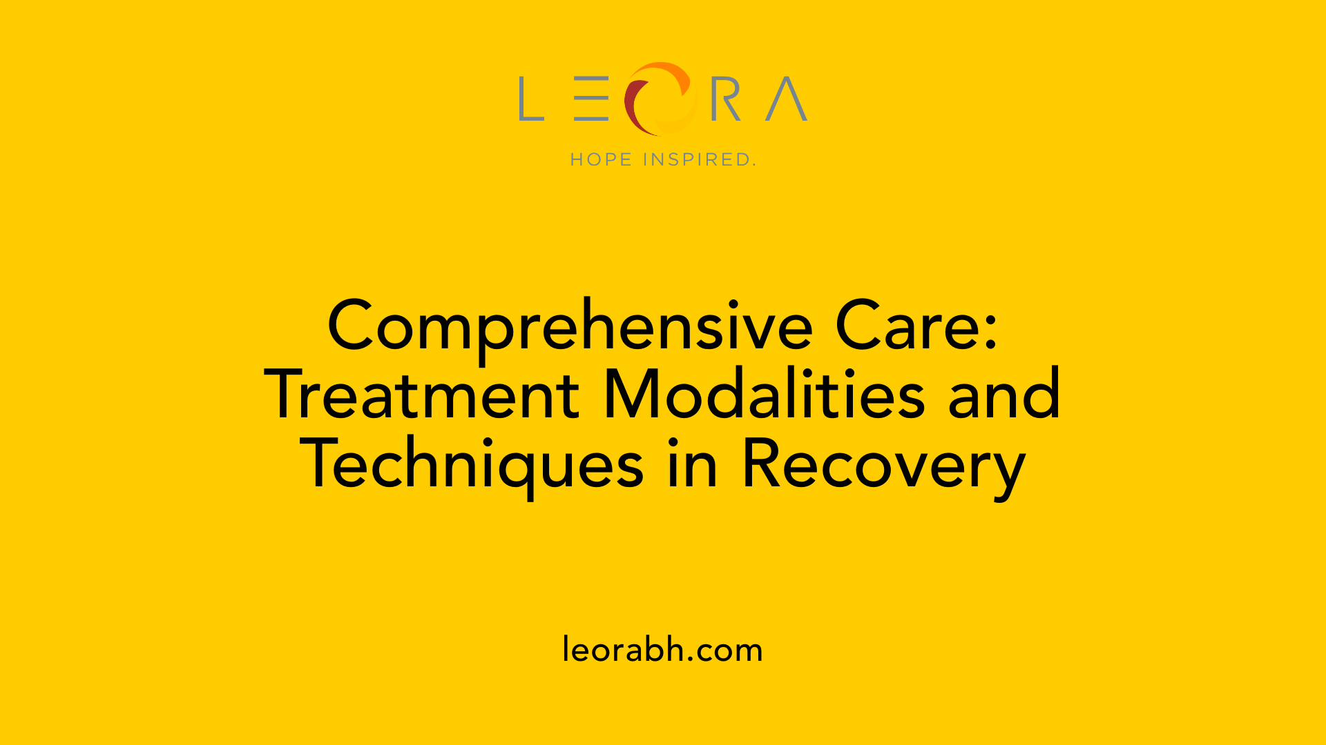 Comprehensive Care: Treatment Modalities and Techniques in Recovery
