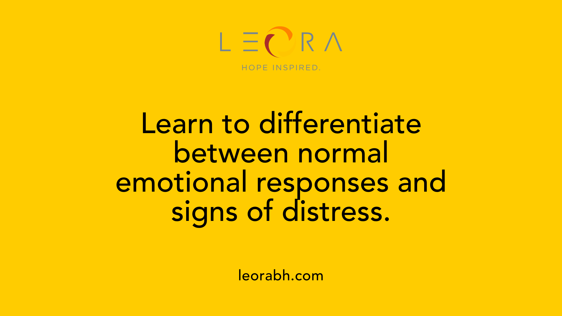 Learn to differentiate between normal emotional responses and signs of distress.