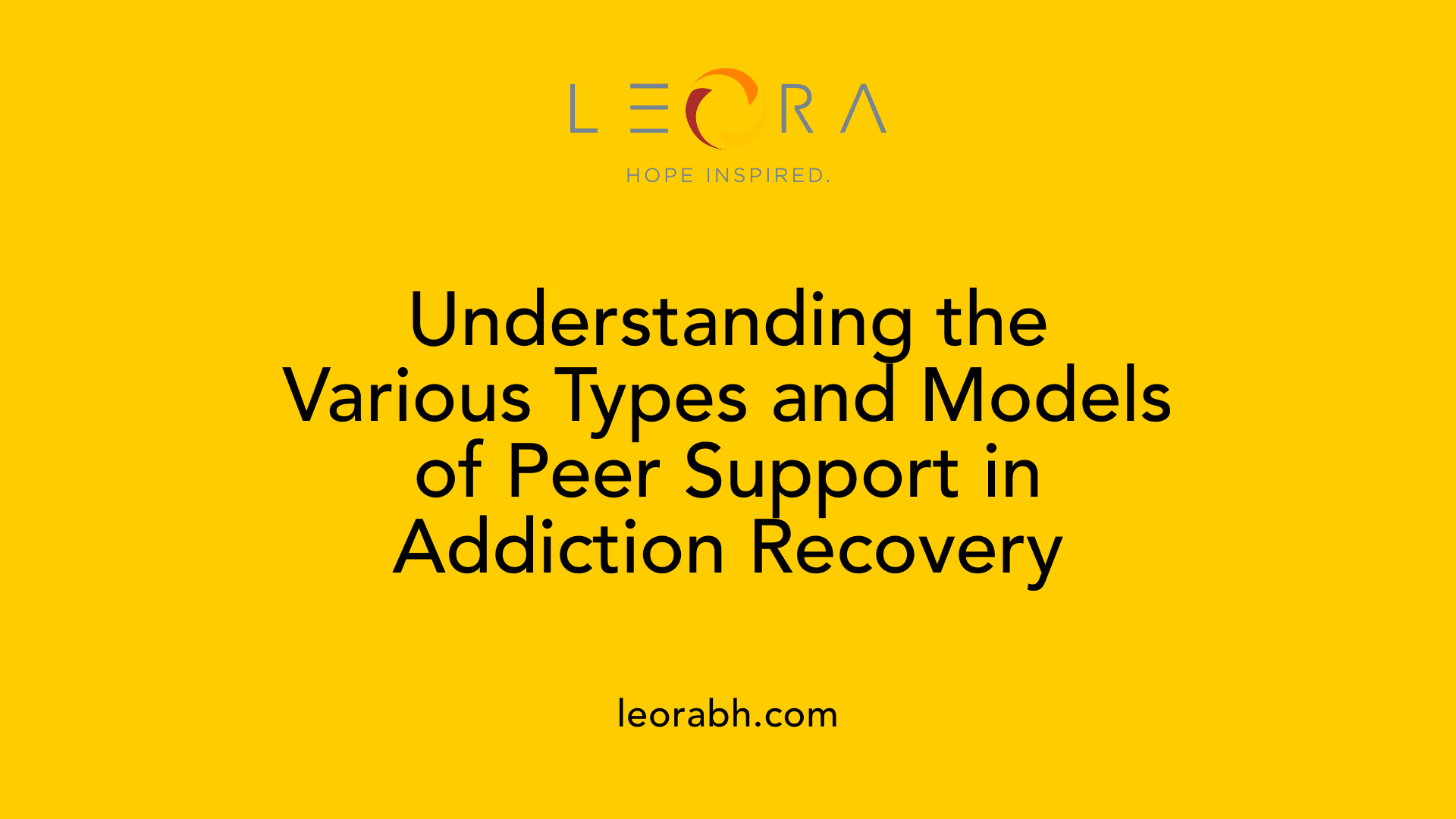 Understanding the Various Types and Models of Peer Support in Addiction Recovery