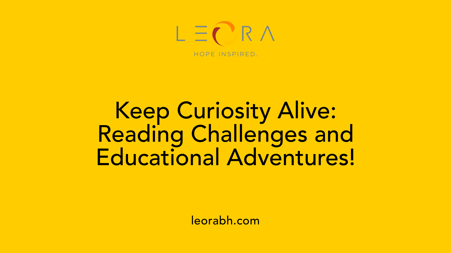 Keep Curiosity Alive: Reading Challenges and Educational Adventures!
