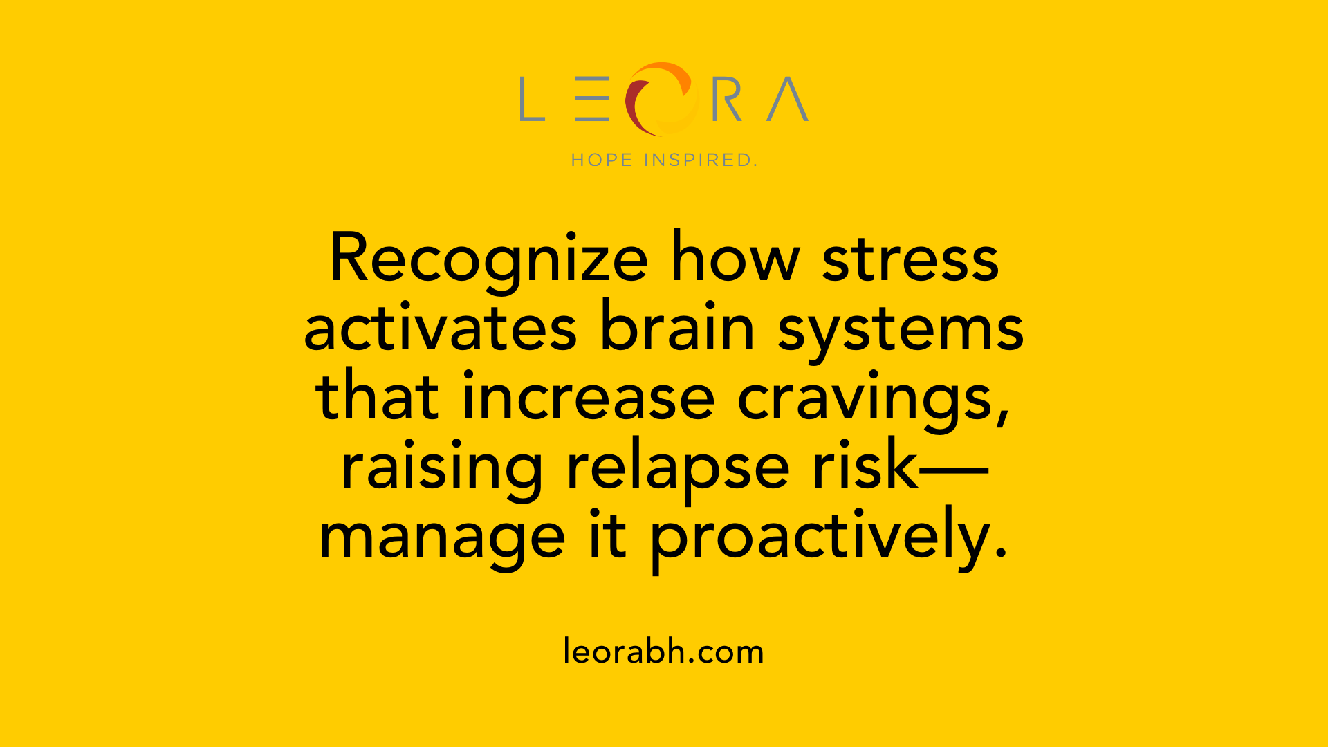 Recognize how stress activates brain systems that increase cravings, raising relapse risk—manage it proactively.