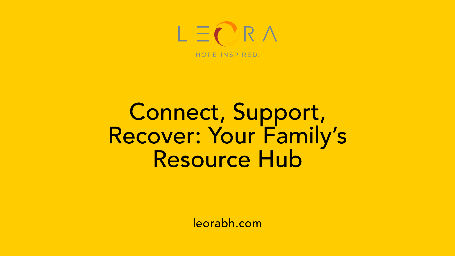 Connect, Support, Recover: Your Family’s Resource Hub