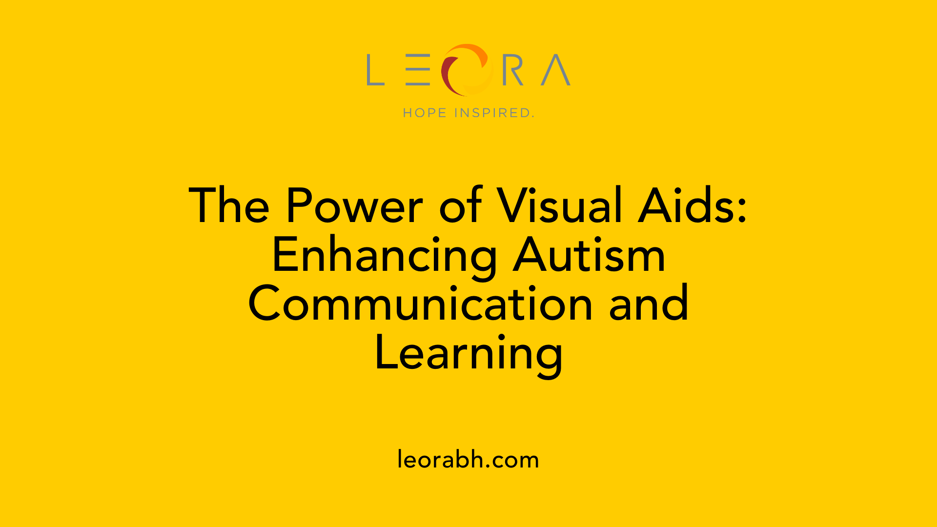 The Power of Visual Aids: Enhancing Autism Communication and Learning