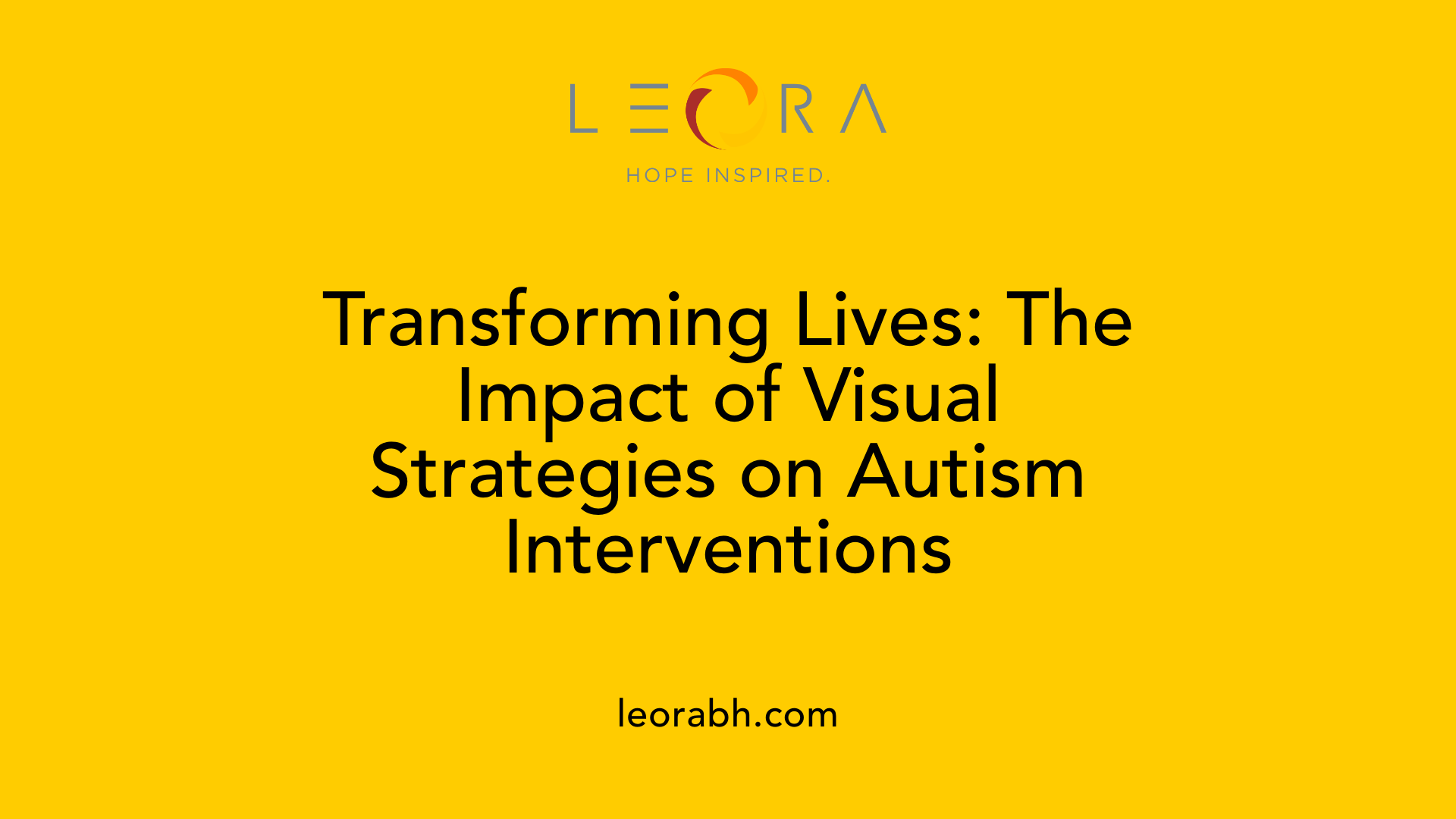 Transforming Lives: The Impact of Visual Strategies on Autism Interventions