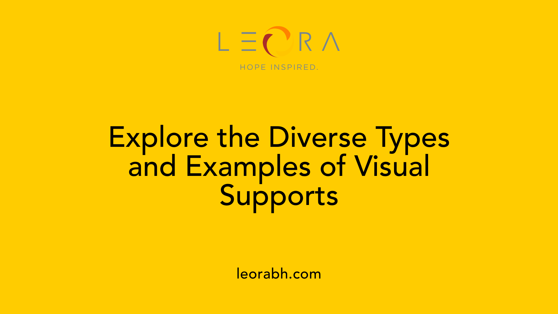 Explore the Diverse Types and Examples of Visual Supports