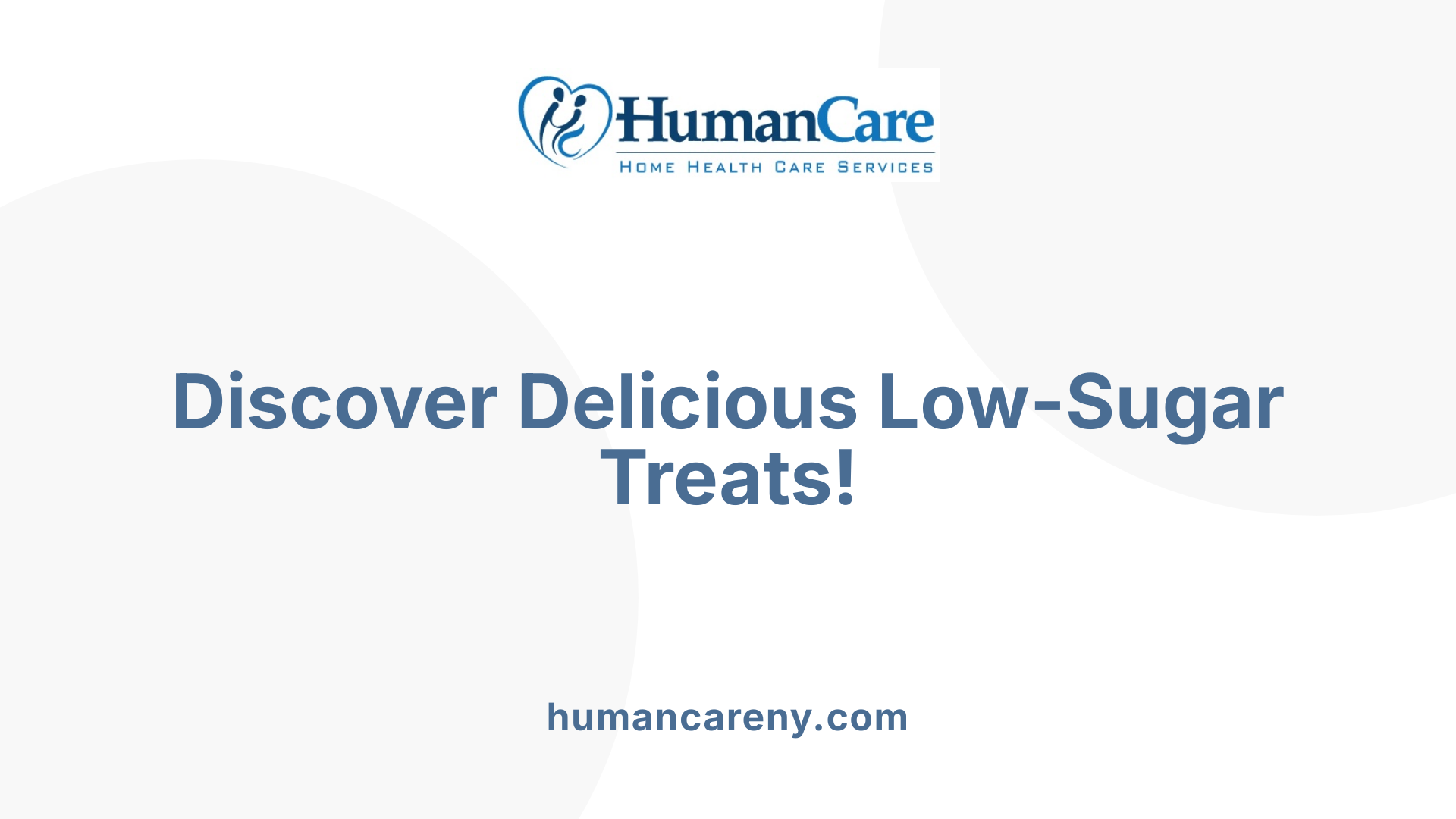 Discover Delicious Low-Sugar Treats!