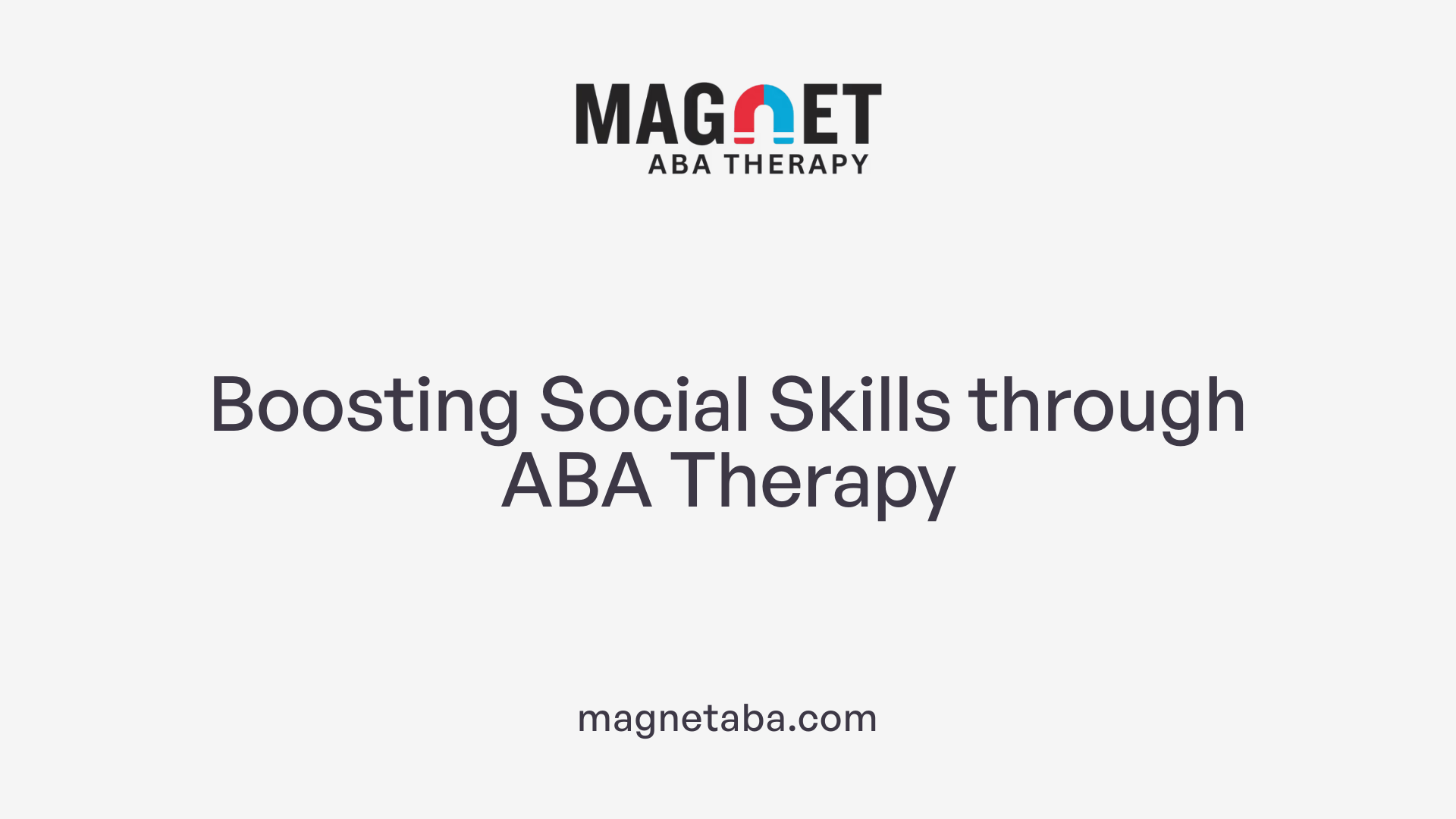 Boosting Social Skills through ABA Therapy