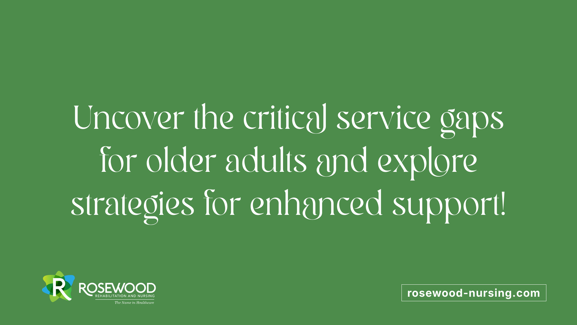 Uncover the critical service gaps for older adults and explore strategies for enhanced support!