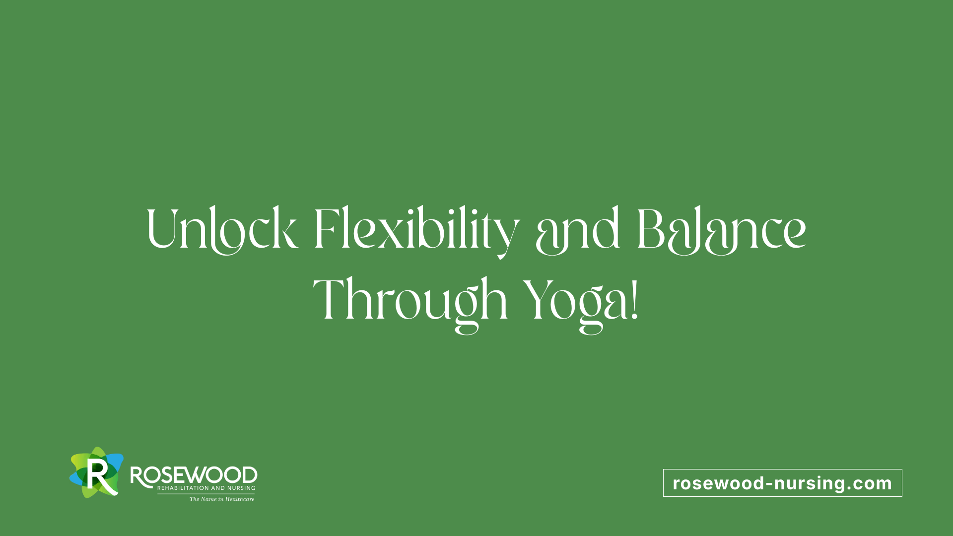 Unlock Flexibility and Balance Through Yoga!