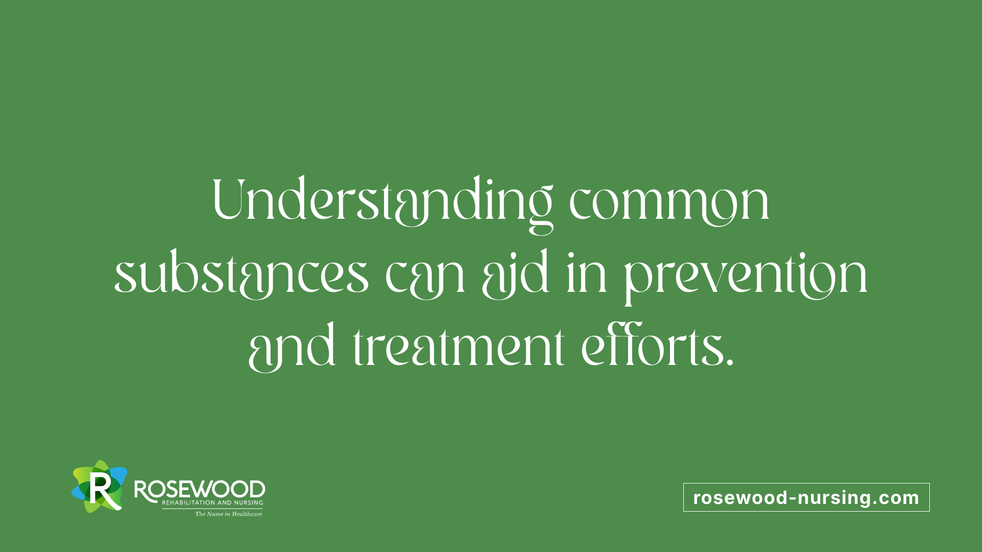 Understanding common substances can aid in prevention and treatment efforts.