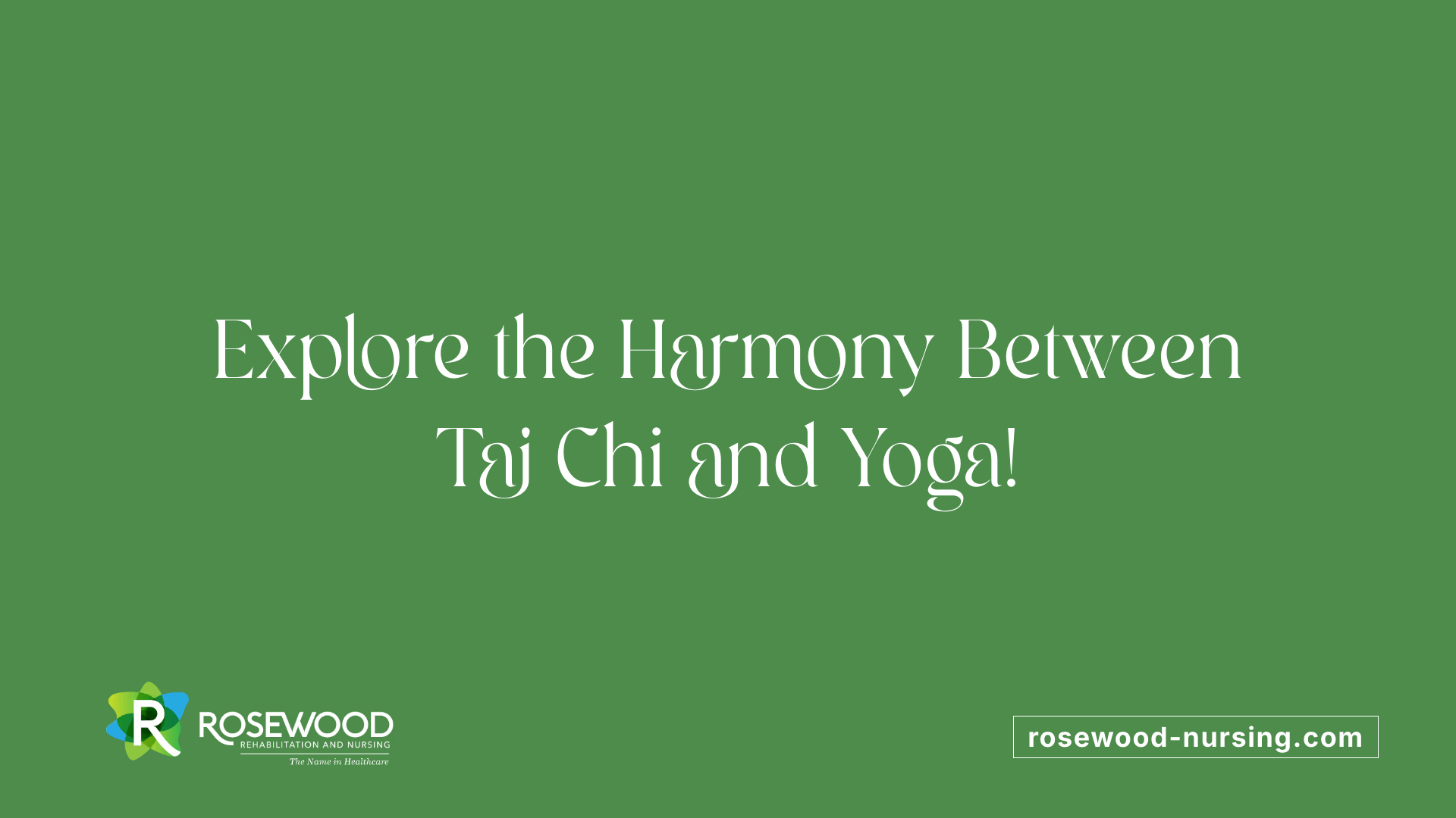 Explore the Harmony Between Tai Chi and Yoga!