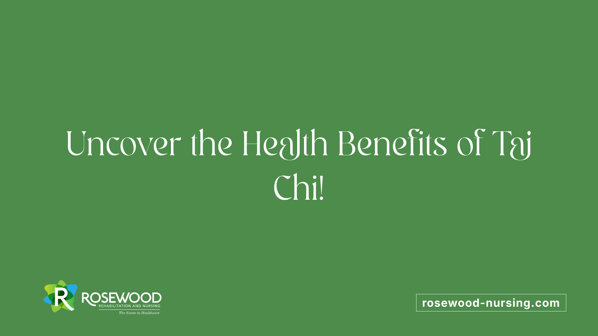 Uncover the Health Benefits of Tai Chi!