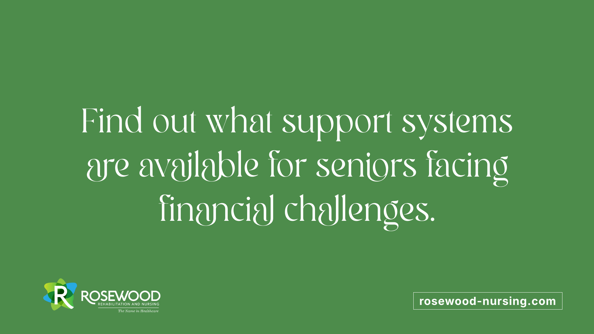 Find out what support systems are available for seniors facing financial challenges.