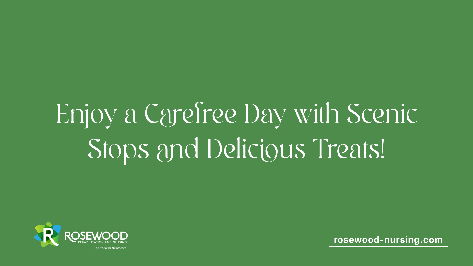 Enjoy a Carefree Day with Scenic Stops and Delicious Treats!