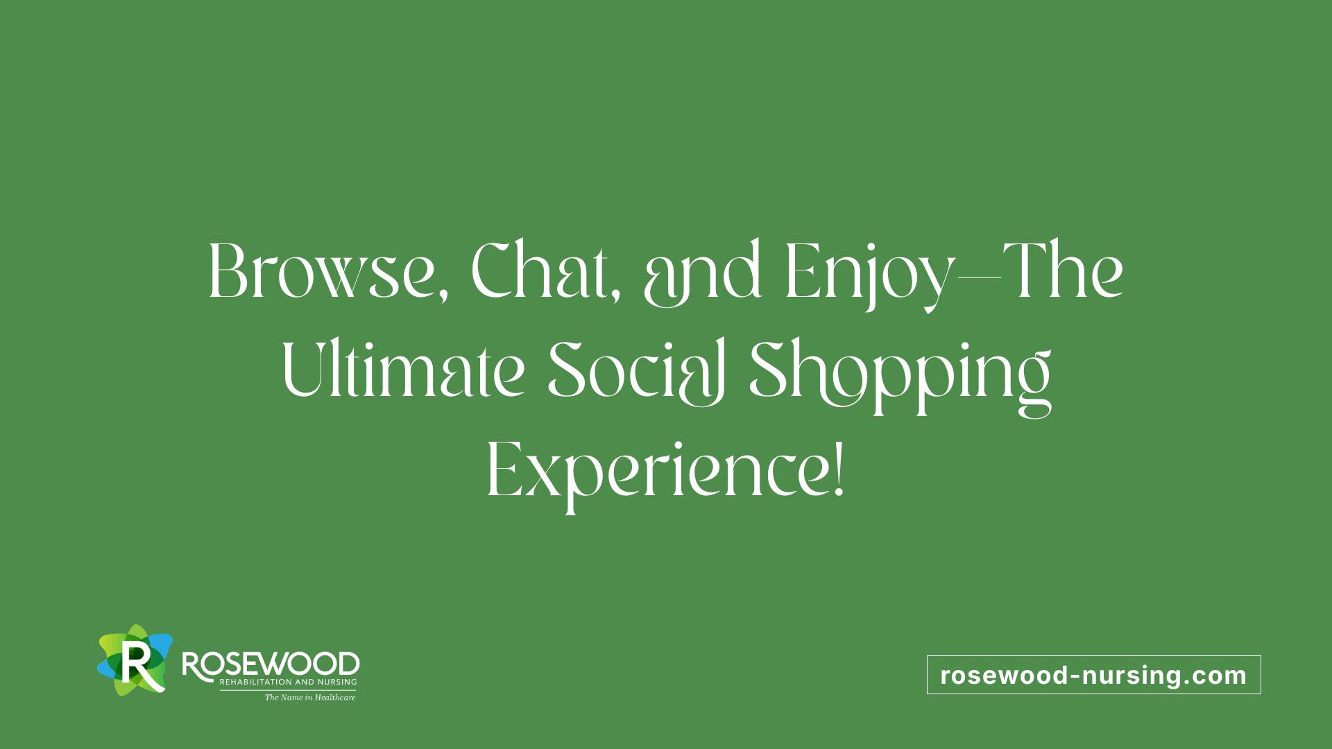 Browse, Chat, and Enjoy—The Ultimate Social Shopping Experience!