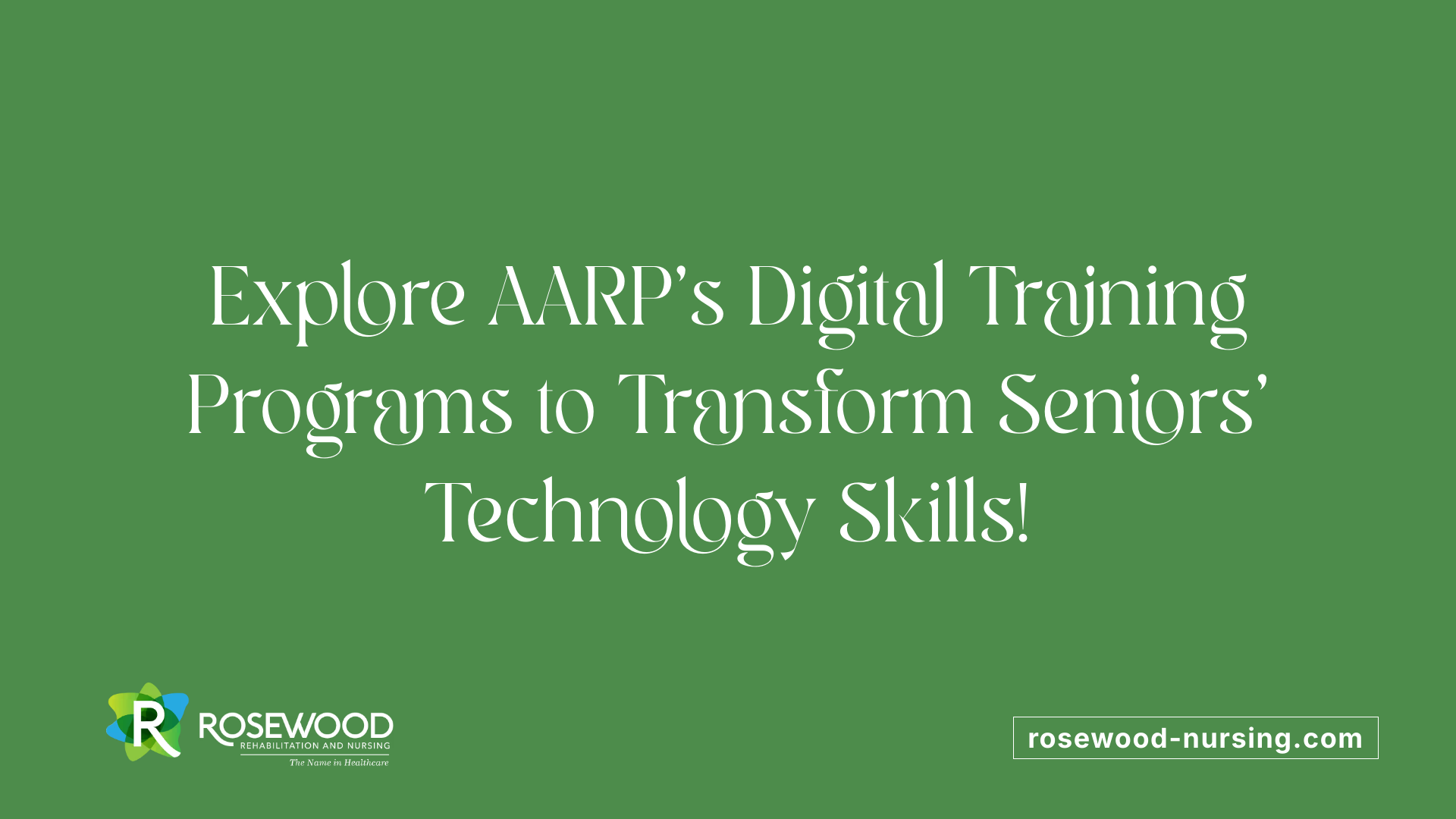 Explore AARP's Digital Training Programs to Transform Seniors' Technology Skills!